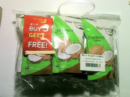 Coconut chips from MAe somsri one pack of 6 pcs.