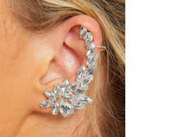 Shein Belle earrings simple and fashion 1 piece artificial gemstone