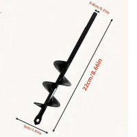 drill for a screwdriver for the ground