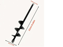 drill for a screwdriver for the ground