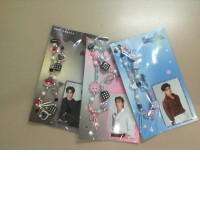 Set of 3 keychain bracelets