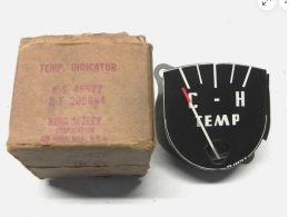 Set of 3 1951-1952 HENRY J KAISER ORIGINAL TEMP DASH GAUGE KF #209648 NOS NEW IN BOX