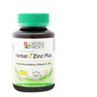 Set of 6 Khaolaor Herbal C Zinc Plus Phyllanthus emblica, Vitamin C, Zinc 60 Capsules