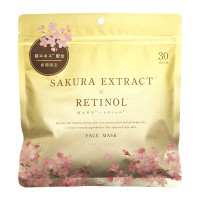 Sakura Extract & Retinol Mask 30 pieces Sakura Extract & Retinol Mask 30 pieces