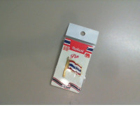 Thai flag souvenir badge for clothing