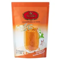 Hand brand instant iced tea powder, powder type, size 100g.