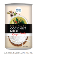 Set of 2 Thai Coco: Coconut Milk CAN 400 ml.