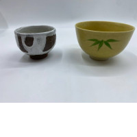 Set of 2 Glass, Japanese soup bowl