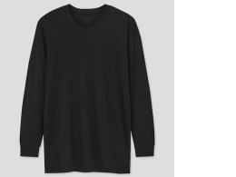  UNIQLO  Men's round neck shirt HEATTECH ULTRA WARM