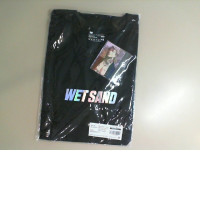 Black T-shirt + cards, Wet Sand Black T-shirt + cards, Wet Sand