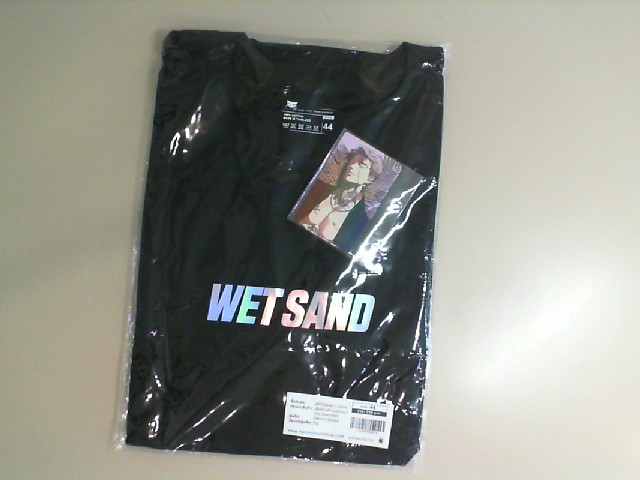 Black T-shirt + cards, Wet Sand Black T-shirt + cards, Wet Sand