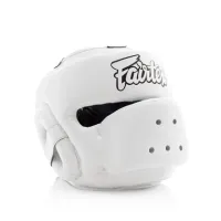 Fairtex HG14 Full Face Headguard White