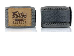 Set of 2 FAIRTEX Elastic Handwraps HW4 Gray	 