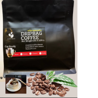 Set of 2 Authentic Doi Chang drip coffee, sachet type, Arabica, freshly roasted and ground coffee