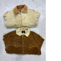 Set of 2 Western Jacket Suede Jacket John Dutton Kevin Costner