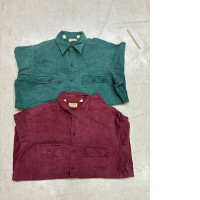 Set of 2 Vintage Woolrich Men's Shirt, Plus Size, Thick Cotton Flannel