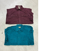 Set of 2 Vintage 1960s Gander Mountain cotton chamois buttons, made in the USA.