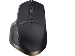 The MX Master 4 mouse uses a built-in 650mAh rechargeable battery.