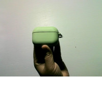 AirPods Pro 2 are powered by rechargeable lithium-ion batteries. Each AirPod has a 49.7 mAh battery, and the charging case has a 523 mAh battery.