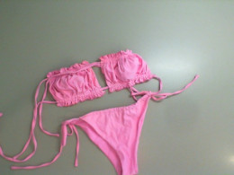 Pink two-piece swimsuit Pink two-piece swimsuit