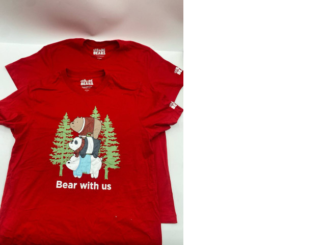 Set of 2 Red round neck t-shirt Set of 2 Red round neck t-shirt