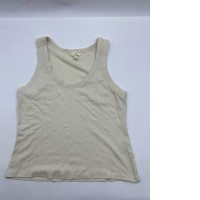 Women's white tank top