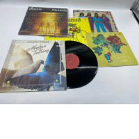 Set of 5 Vintage vinyl record Soviet Union PLATE Modern Melody