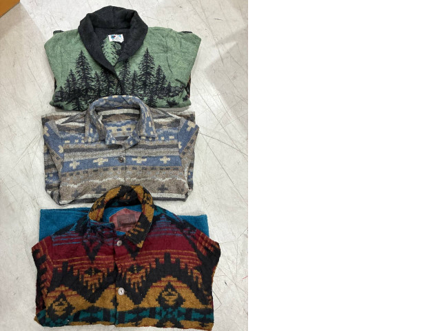 Set of three insulated shirts Set of three insulated shirts