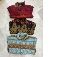 Set of three insulated shirts