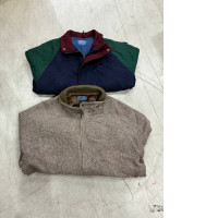 a set of two light jackets