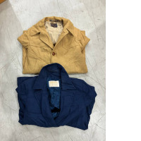 a set of two light coats