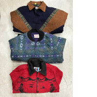 Set of three autumn jackets