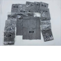 Set of 14 ZAHAVEC  Gray cloth bag