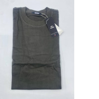 ZAHAVEC Men's dark green round neck t-shirt