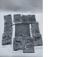 Set of 13  ZAHAVEC Gray cloth bag