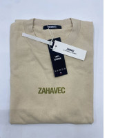 ZAHAVEC Men's light navy blue crew neck t-shirt