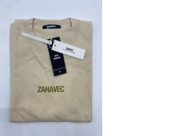ZAHAVEC Men's light navy blue crew neck t-shirt