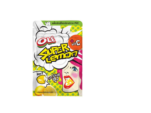Ole Super Sour Lemon Flavored Candy Ole Super Sour Lemon Flavored Candy