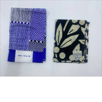 Set of 2 Blue and black tablecloth Set of 2 Blue and black tablecloth