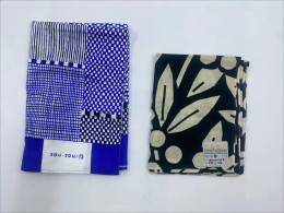 Set of 2 Blue and black tablecloth Set of 2 Blue and black tablecloth