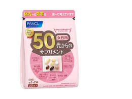 Set of 2 FANCL Multivitamin from Japan, complete and designed specifically for women over 50 years old. 