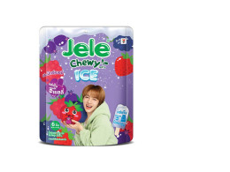 Set of 2 Jele/Jele Chewy Jelly Ice, mixed berry flavor	