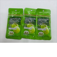 Set  of 3 Herbal cough drops mixed with Indian gooseberry, Abhaibhubejhr brand, formula 2
