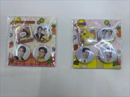 Set of 2 GMM TV Brooch
