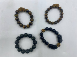Set of 4 Big beaded bracelet for men Set of 4 Big beaded bracelet for men
