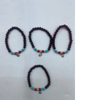 Set of 4 Silver beaded bracelet for women Set of 4 Silver beaded bracelet for women