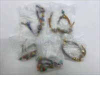 Set of 5 Anklets for women