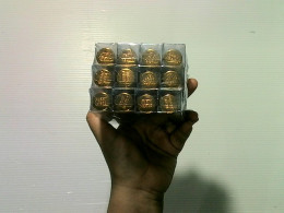 Thai green herbal oil for massage, relief of dizziness and headache, 12 pcs.