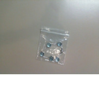 Bracelet with blue stones, bijouterie