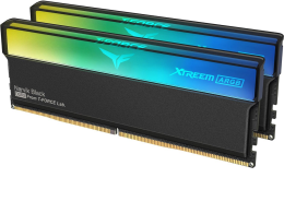 TEAMGROUP T-Force XTREEM ARGB DDR5 Ram 48GB (2x24GB) 7600MHz PC5-60800 CL36 M-DIE Desktop Memory Module Ram for 600 700 Series Chipset XMP 3.0 Ready Black FF9D548G7600HC36EDC01 